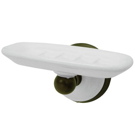 Kingston Brass Victorian Wall-Mount Soap Dish, Oil Rubbed Bronze BA1115ORB